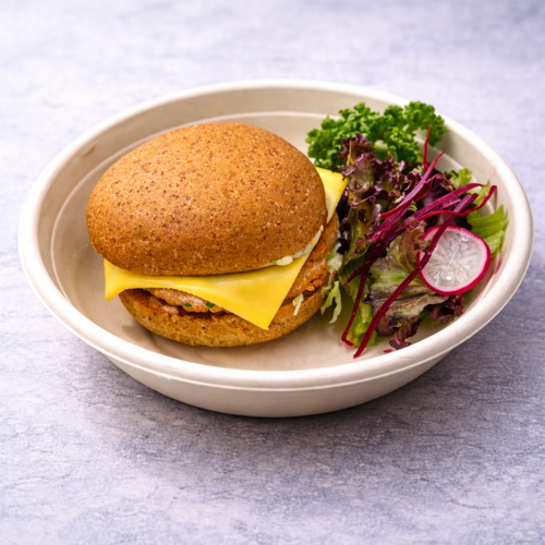 FISH BURGER WITH TARTAR SAUCE